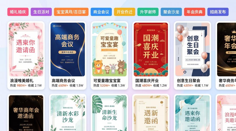 幼儿园家长会电子邀请函｜免费高效制作，新手也能5分钟出片✨